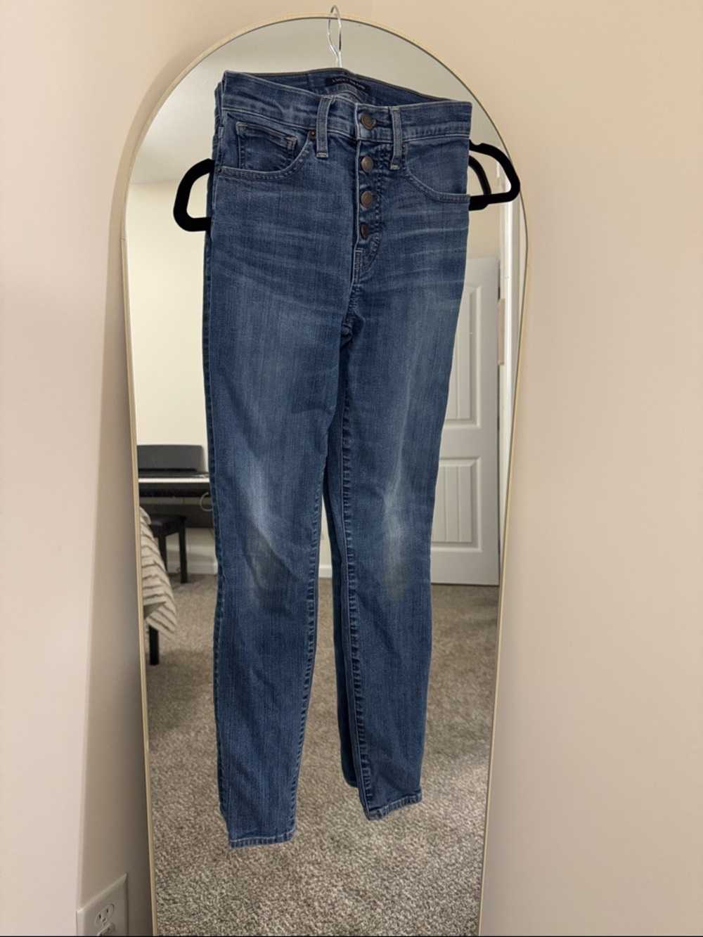 Lucky Brand Women's 0/25 High Rise Bridgette Skinny Jeans